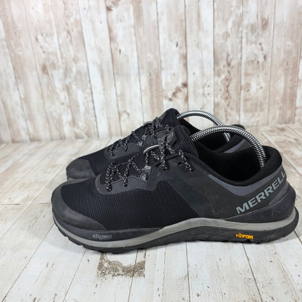 Merrell MTL Skyfire Mens Black Grey Trail Running Shoes J066359 Vibram Size 9.5 - Picture 2 of 8